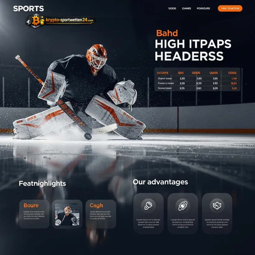 Design einer Sportwetten-Landingpage mit einem fokussierten Torwart, der die defensive Stärke und den Comeback-Willen des katarischen Teams symbolisiert.